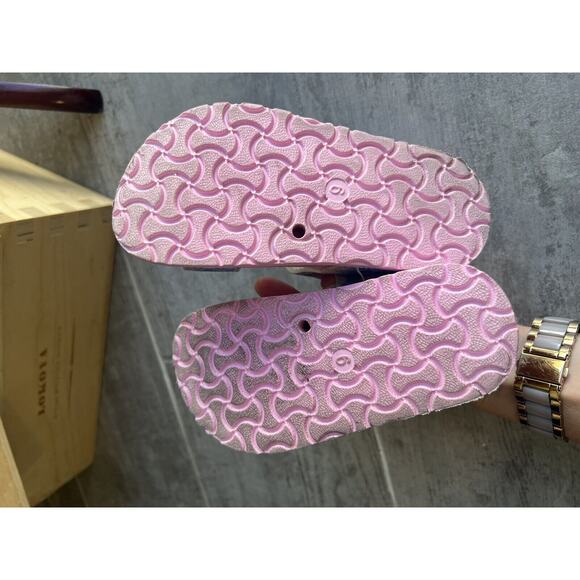 Capelli New York Toddler Girls Pink Flip Flop Sandals Mermaid Glitter Comfort 6 - Picture 7 of 8